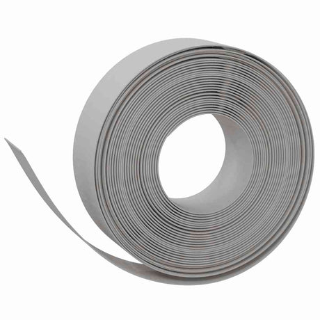 VidaXL Garteneinfassung 4 Stk. 10 m 15 cm Polyethylen grau