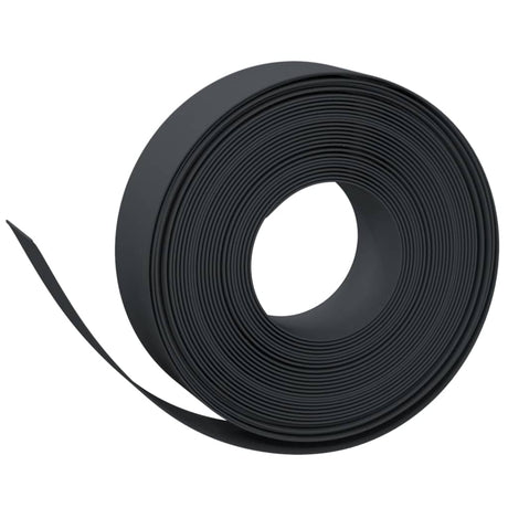 Vidaxl Gartenkanten 2 Stk. 10 m 15 cm Polyethylen schwarz