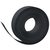 VidaXL Garteneinfassung 4 Stk. 10 m 15 cm Polyethylen schwarz