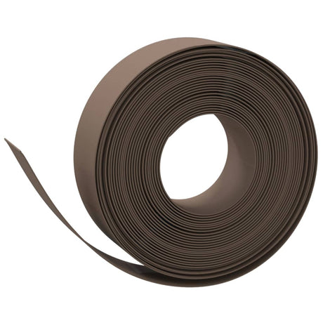 Vidaxl Gartenkanten 5 Stk. 10 m 15 cm Polyethylen braun
