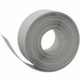 Vidaxl Gartenkanten 2 Stk. 10 m 20 cm Polyethylen grau