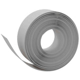 VidaXL Garteneinfassung 5 Stk. 10 m 20 cm Polyethylen grau