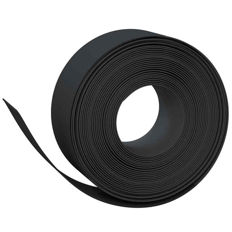 Vidaxl Gartenkanten 2 Stk. 10 m 20 cm Polyethylen schwarz