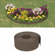 Vidaxl Gartenkanten 3 Stück 10 m 20 cm Polyethylen braun