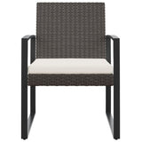Vidaxl tuinstoelen 2 st polypropeen rattan bruin
