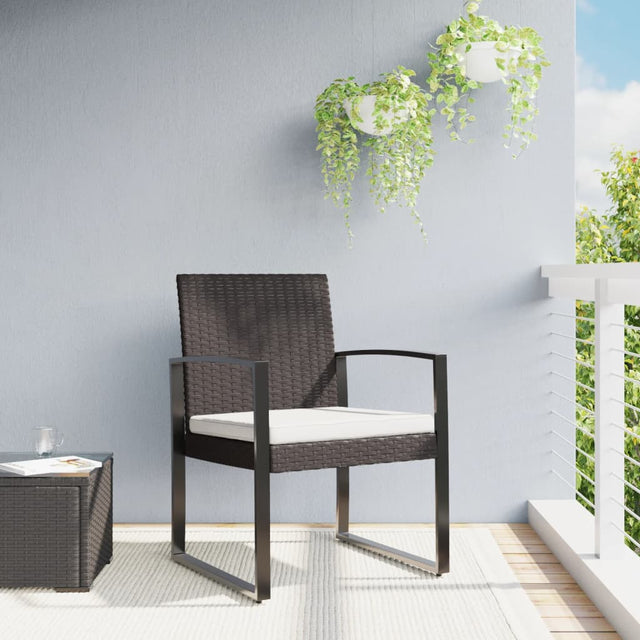 Vidaxl tuinstoelen 2 st polypropeen rattan bruin