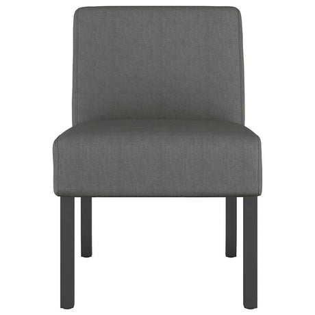 Vidaxl fauteuil stof donkergrijs