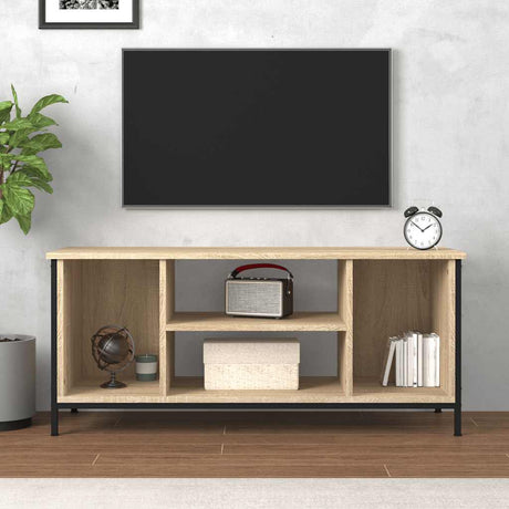 Vidaxl tv-meubel 102x35x45 cm bewerkt hout sonoma eikenkleurig