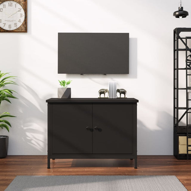 Vidaxl tv-meubel met deuren 60x35x45 cm bewerkt hout