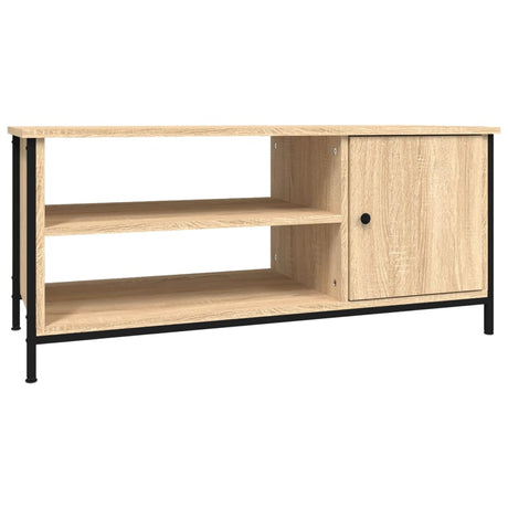 Vidaxl tv-meubel 100x40x45 cm bewerkt hout sonoma eikenkleurig