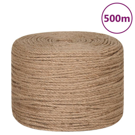Vidaxxl jute rope 500 m – 4 mm