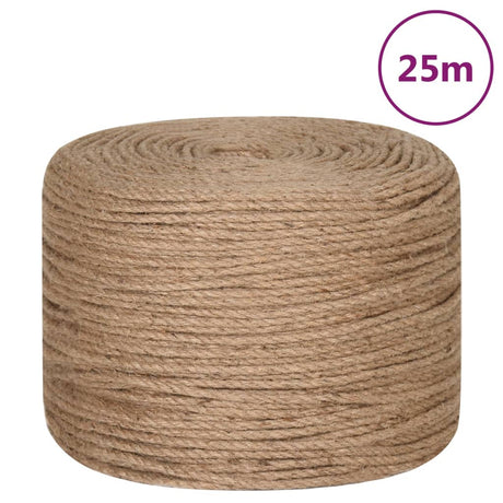 Vidaxxl-Seil 25 m lang, 6 mm dicke Jute