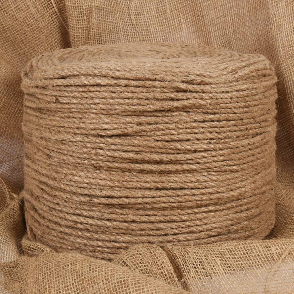 Vidaxxl-Seil 50 m lang, 8 mm dicke Jute