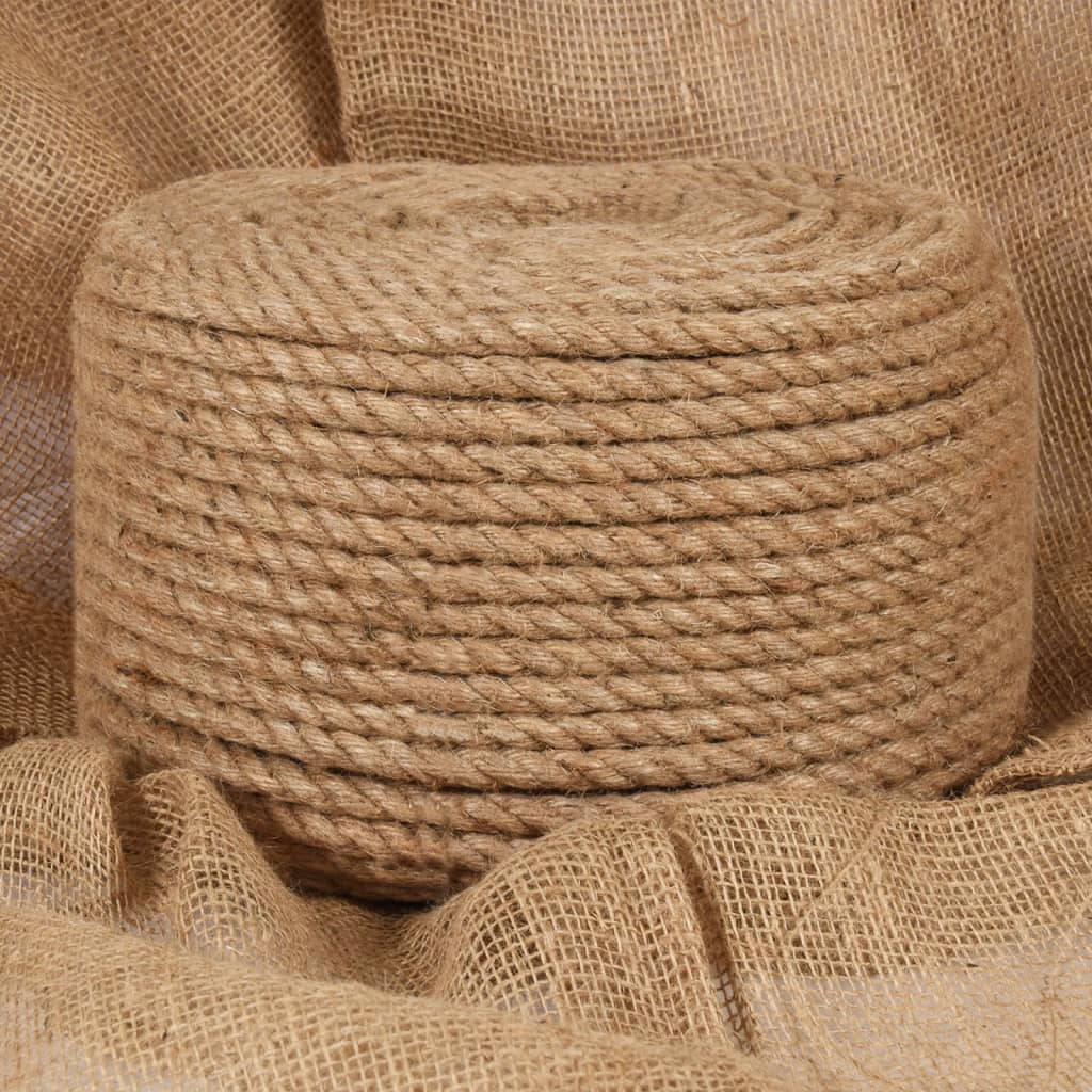 Vidaxl-Seil 25 m lang, 10 mm dicke Jute