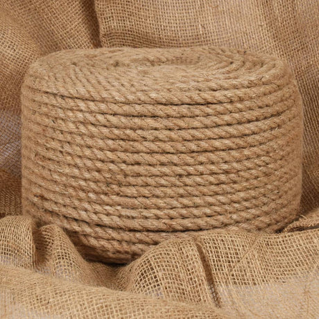 Vidaxl-Seil 25 m lang, 10 mm dicke Jute