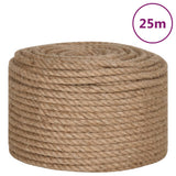 Vidaxxl-Seil 25 m lang, 14 mm dicke Jute