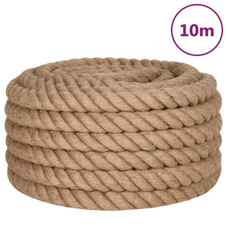 Vidaxxl-Seil 10 m lang, 30 mm dicke Jute