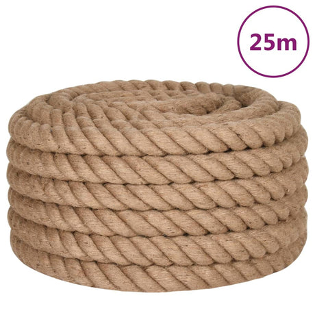 Vidaxxl-Seil 25 m lang, 30 mm dicke Jute