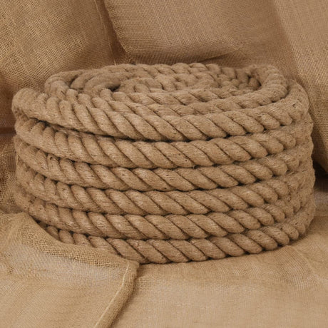Vidaxxl-Seil 25 m lang, 30 mm dicke Jute