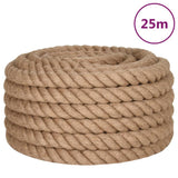 Vidaxxl-Seil 25 m lang, 36 mm dicke Jute