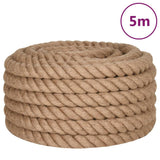 Vidaxxl-Seil 5 m lang, 60 mm dicke Jute
