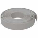 Vidaxl Gartenkante 10 m 10 cm Polyethylen grau