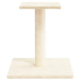 VIDAXL -Kratzerposten mit Plattform 38 cm creme -gelöscht