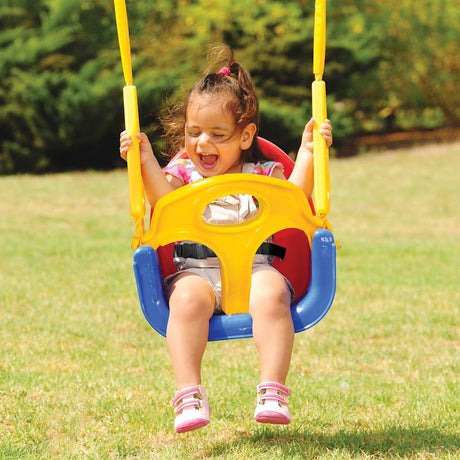 VidaXL Schaukelsitz für Kinder 3-in-1 29x40x39,5 cm Polypropylen