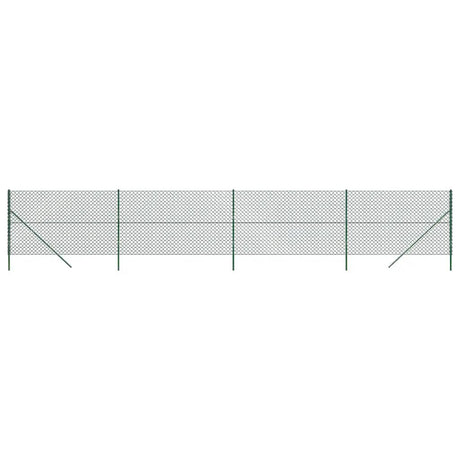 Vidaxxl Gitterzaun 1,4x10 m grün