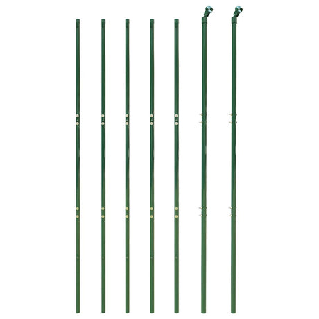 Vidaxxl Gitterzaun 1,4x10 m grün
