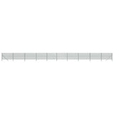 VidaXL Gitterzaun 1,4x25 m grün