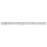 VidaXL Gitterzaun 1,6x25 m grün