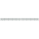 VidaXL Gitterzaun 2,2x25 m grün