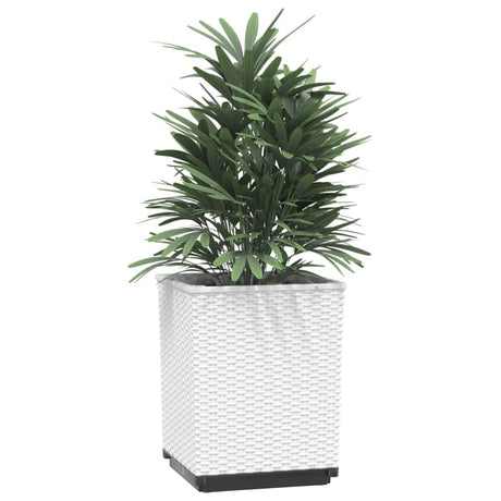 Vidaxx Pflanzgefäße 2 Stück 30x30x37 cm Polypropylen weiß