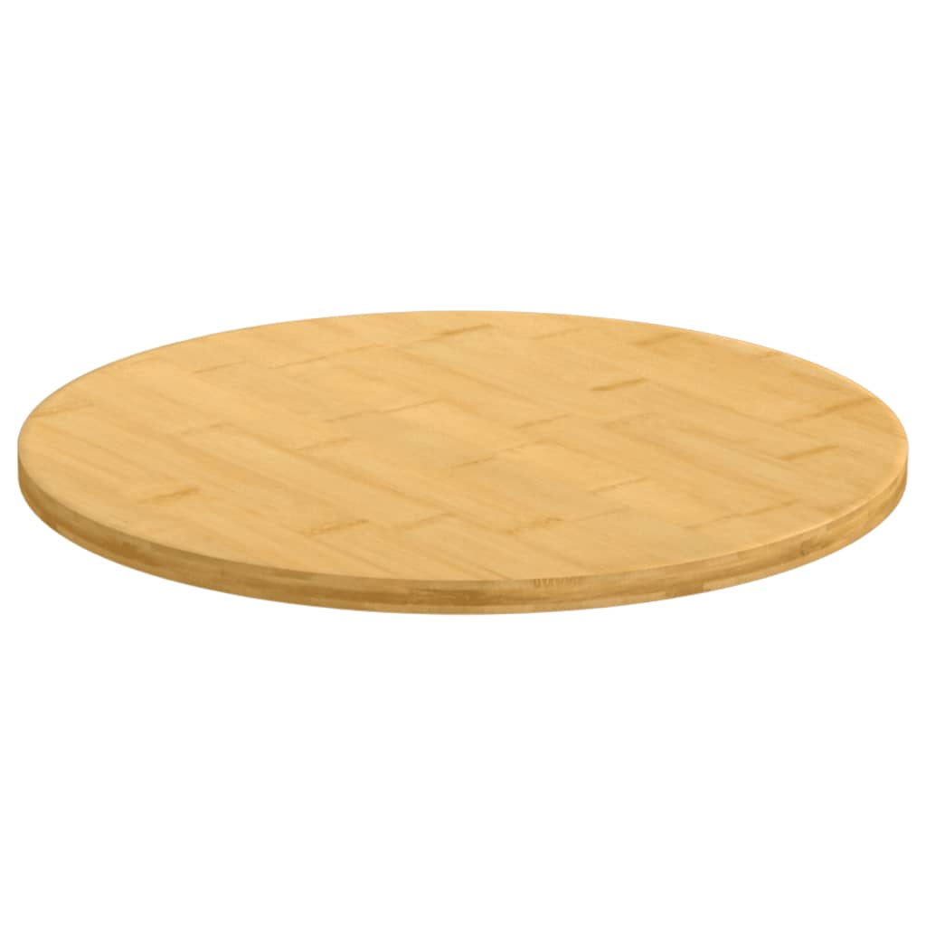 Vidaxl tafelblad ø 50x1,5 cm bamboe
