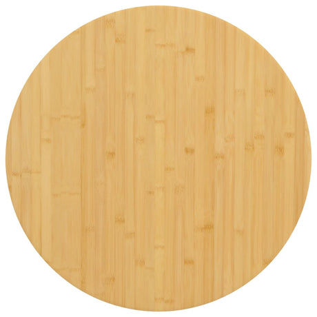 Vidaxl tafelblad ø 90x1,5 cm bamboe