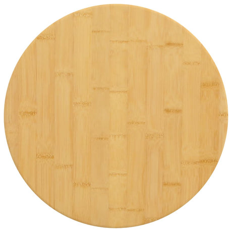 Vidaxl tafelblad ø 30x2,5 cm bamboe