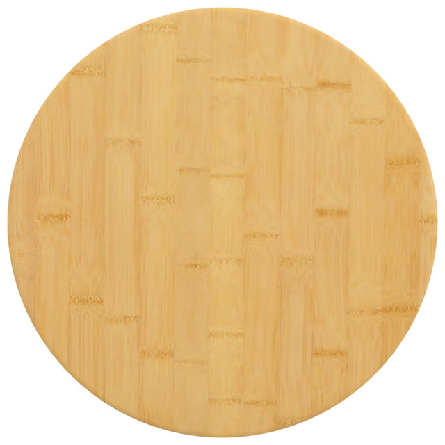 Vidaxl tafelblad ø 50x2,5 cm bamboe