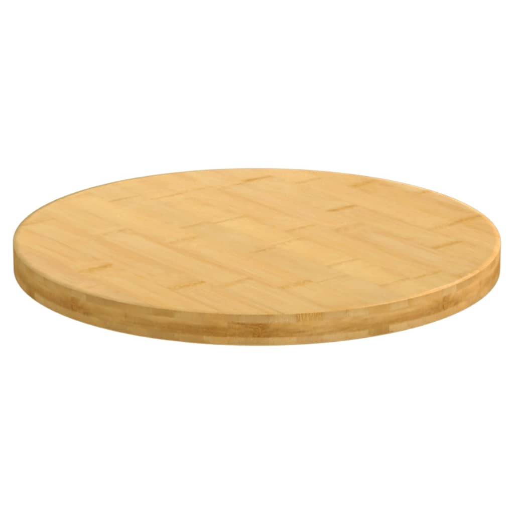 Vidaxl tafelblad ø 50x2,5 cm bamboe