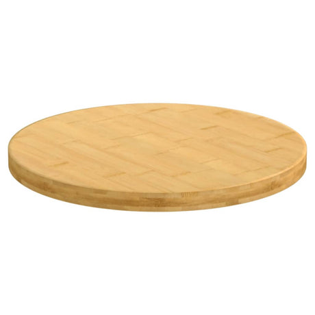 Vidaxl tafelblad ø 50x2,5 cm bamboe