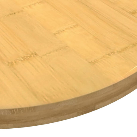 Vidaxl tafelblad ø 50x2,5 cm bamboe