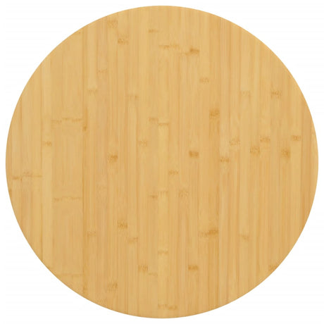 Vidaxl tafelblad ø 60x2,5 cm bamboe