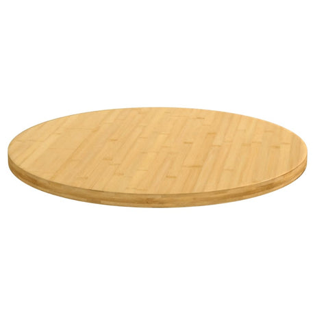 Vidaxl tafelblad ø 60x2,5 cm bamboe