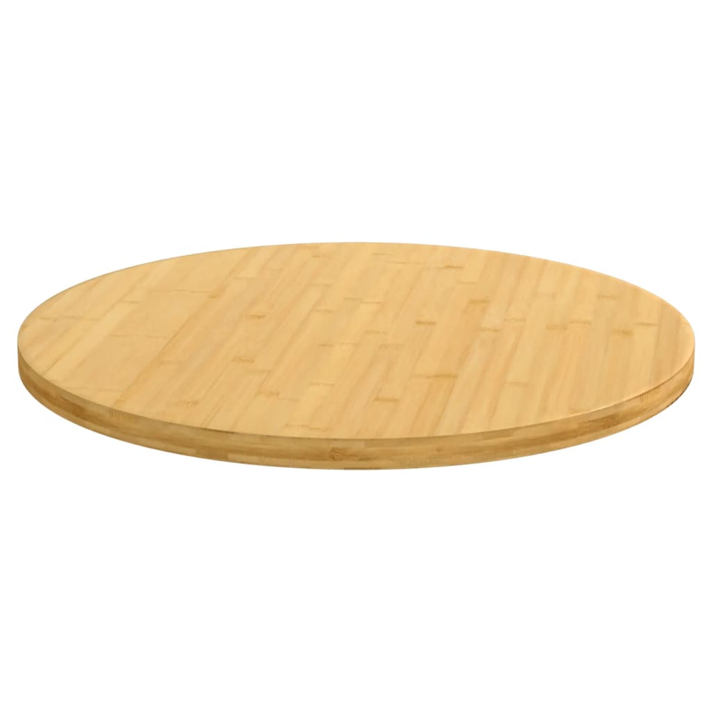 Vidaxl tafelblad ø 90x2,5 cm bamboe