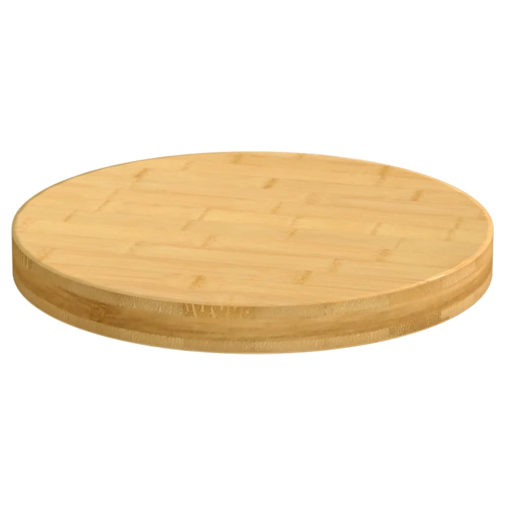 Vidaxl tafelblad ø 40x4 cm bamboe
