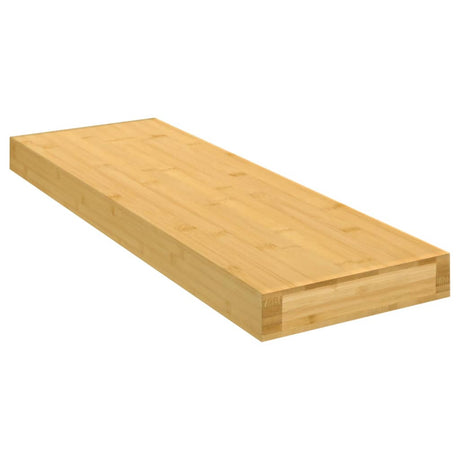 Vidaxl wandschap 60x20x4 cm bamboe