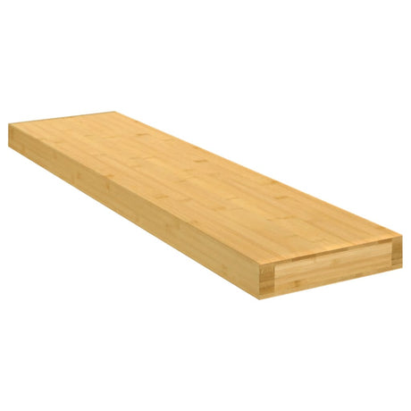 Vidaxl wandschap 80x20x4 cm bamboe
