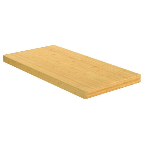 VIDAXL -Schneidebrett 80x40x4 cm Bambus