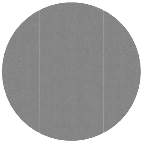 Vidaxx Schwimmbad-Bodenplane ø306 cm Polyester-Geotextil hellgrau