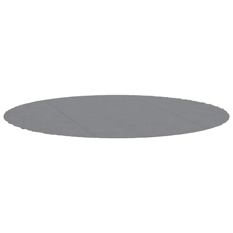 Vidaxx Schwimmbad-Bodenplane ø306 cm Polyester-Geotextil hellgrau
